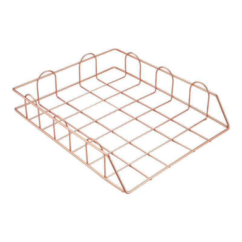 Étagère de rangement de fichiers à grille en métal