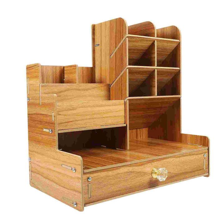 Rangement de bureau montable tout en un