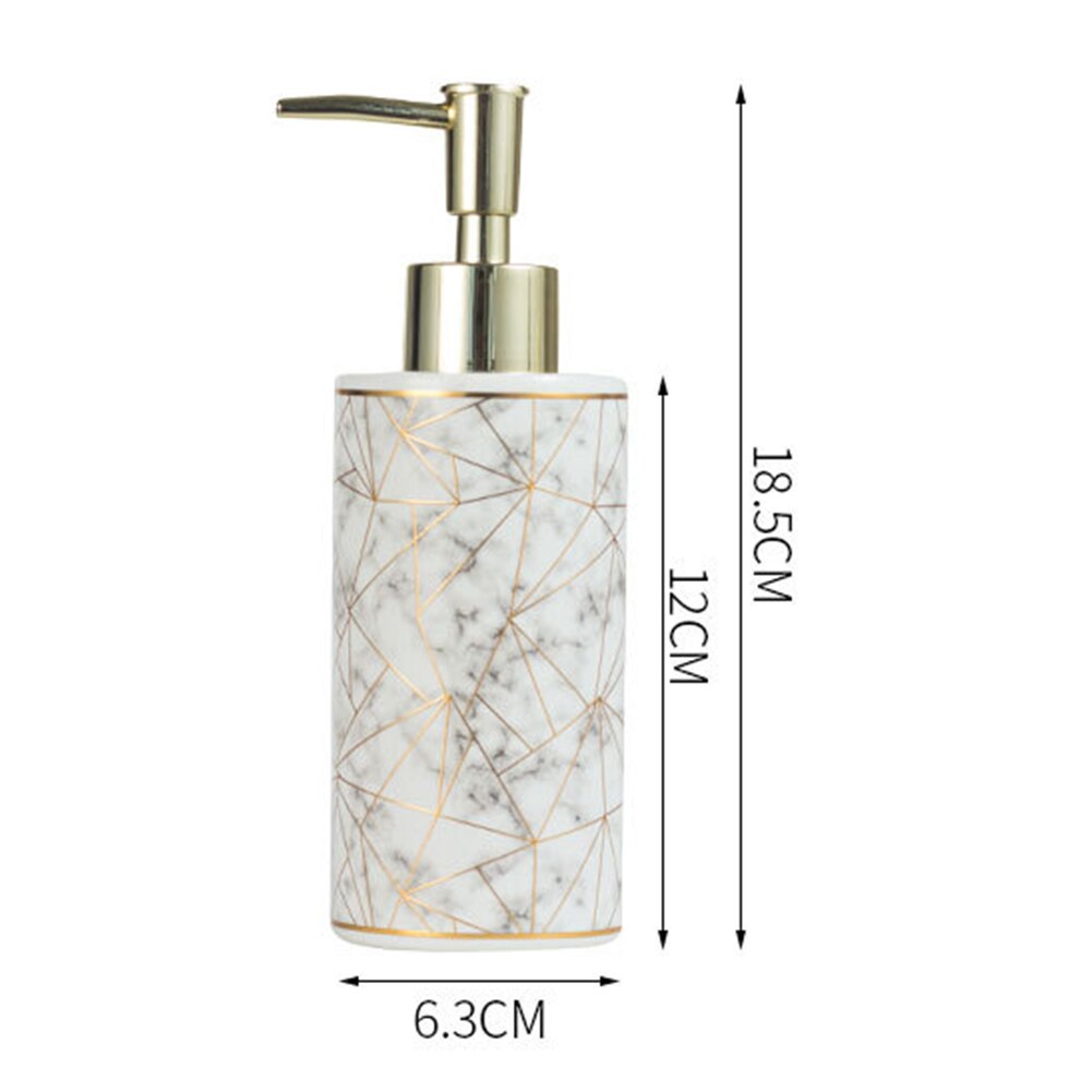 300ml  distributeur style marbre en céramique