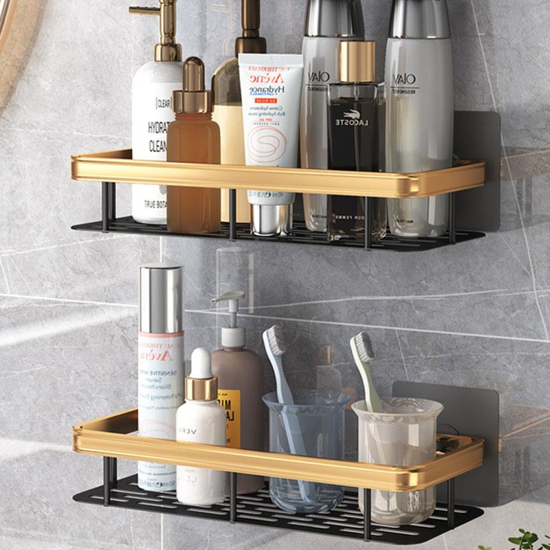 Etagère de Salle De Bain Métallique (Lot de 2)