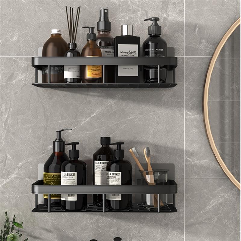 Etagère de Salle De Bain Métallique (Lot de 2)