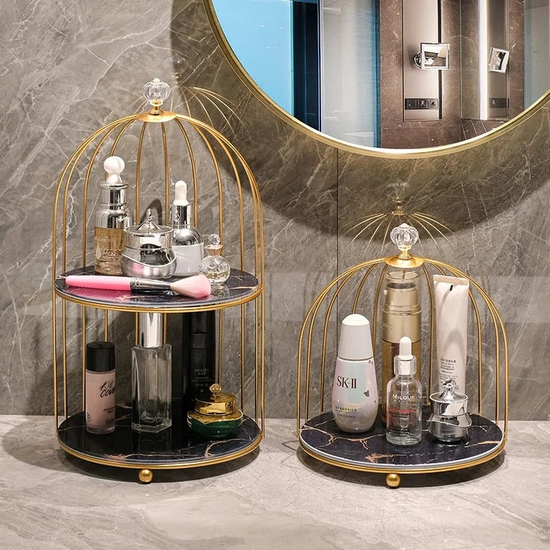 Etagère style marbre