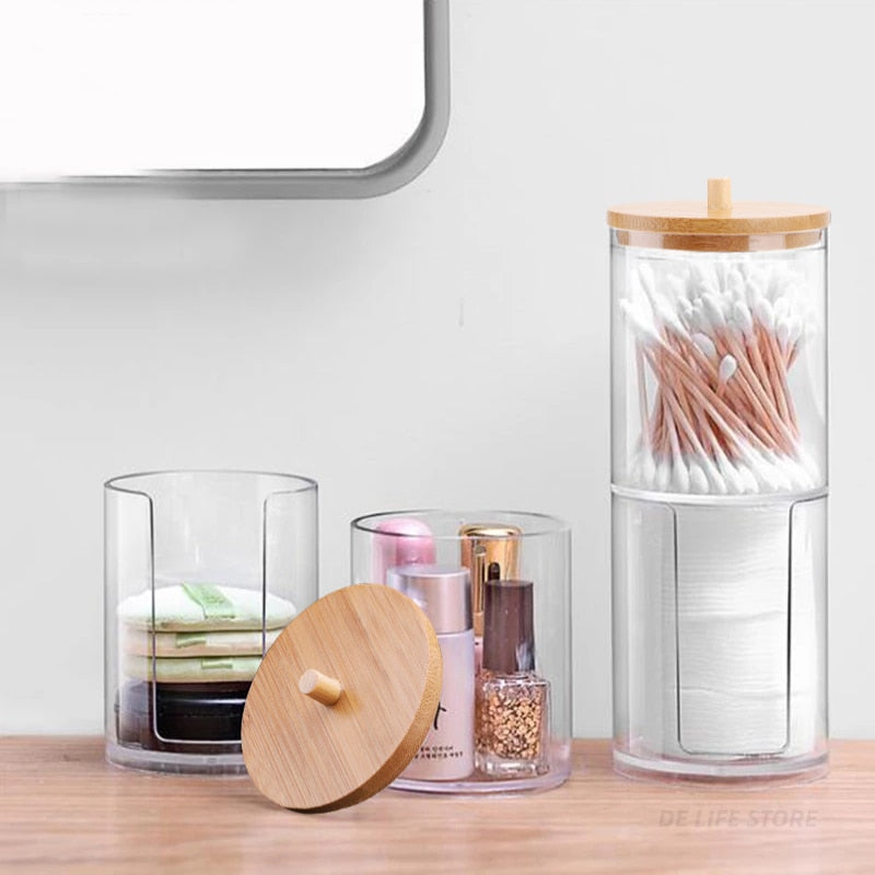 Rangements Cylindriques en Bambou
