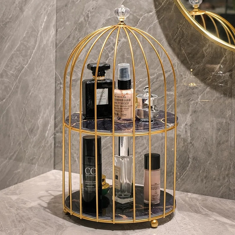 Etagère style marbre