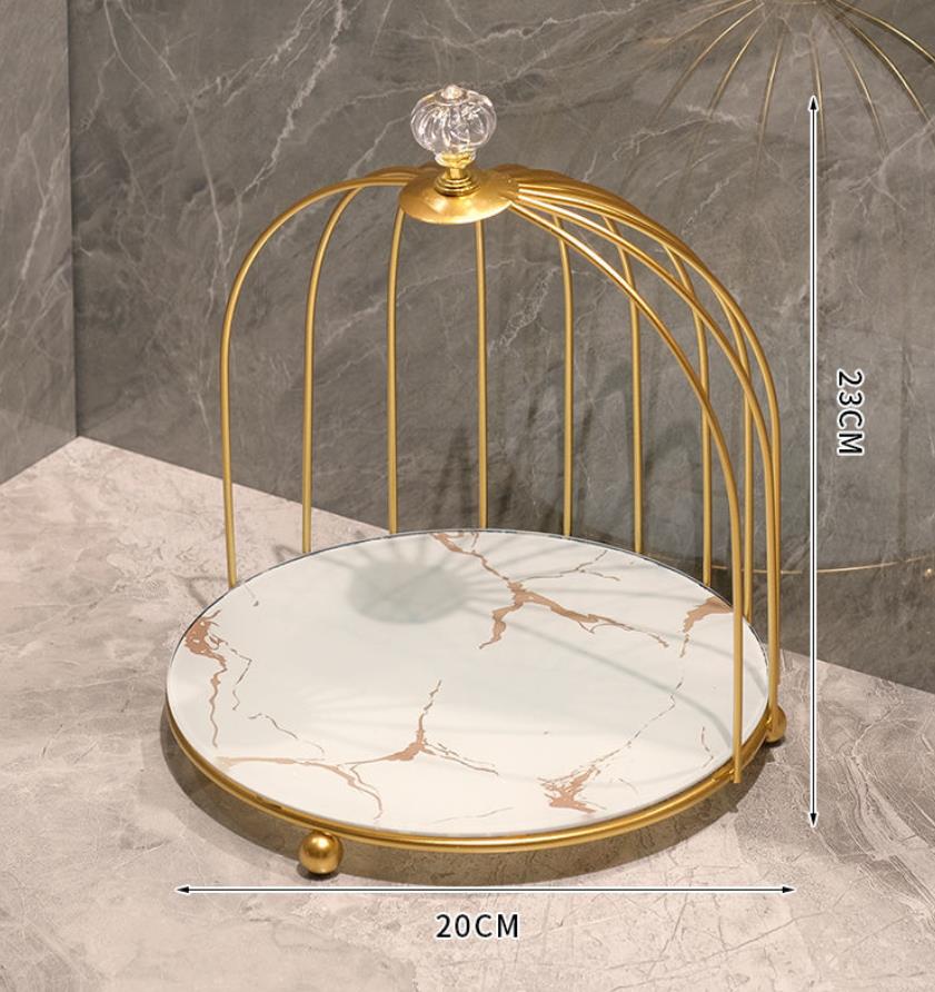 Etagère style marbre