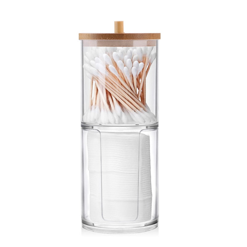 Rangements Cylindriques en Bambou