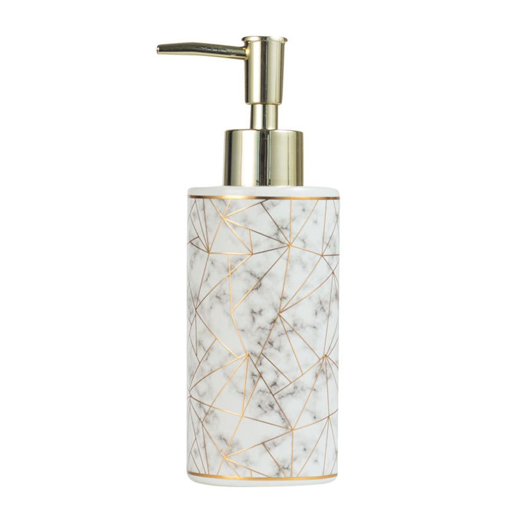 300ml  distributeur style marbre en céramique
