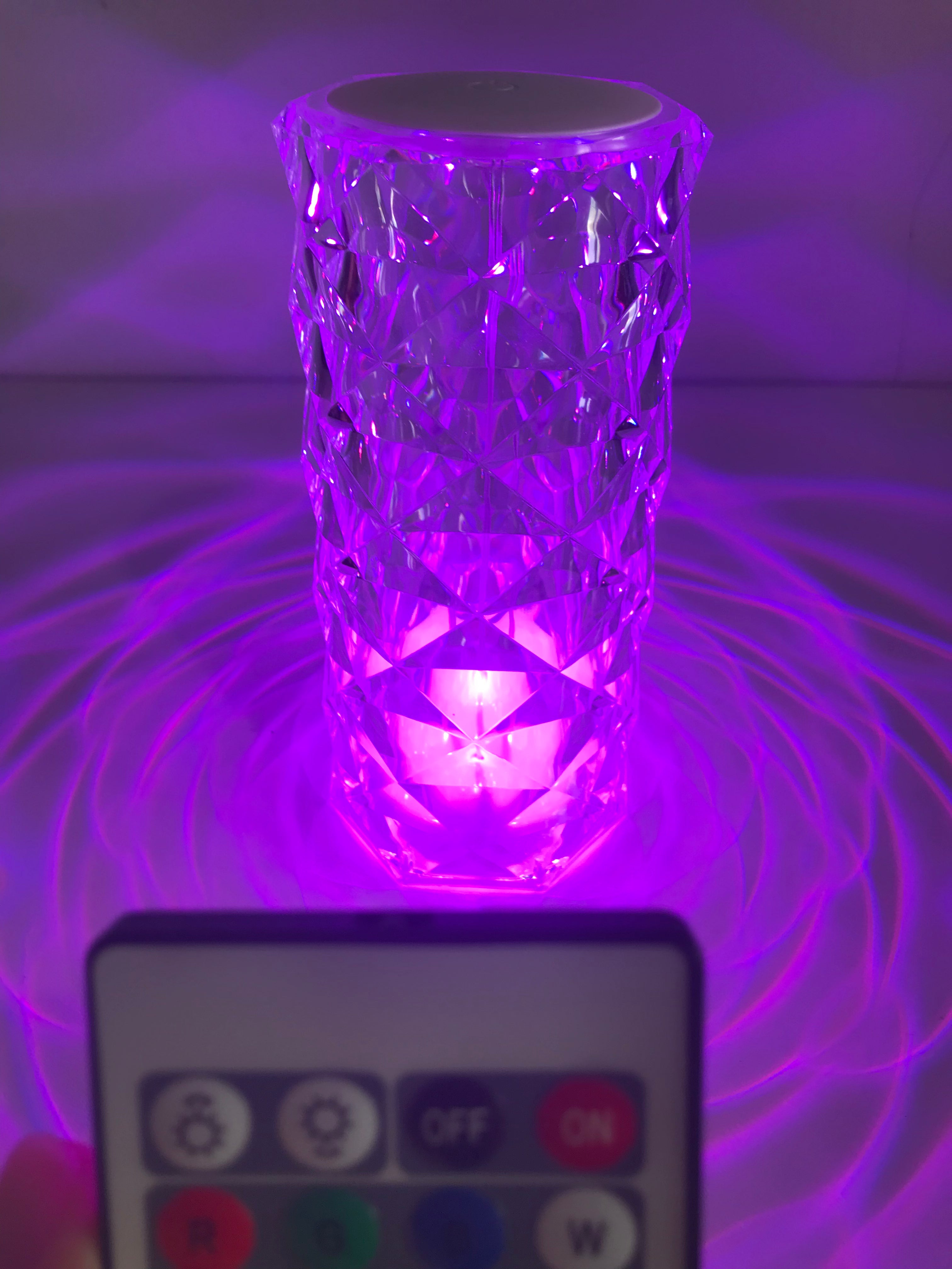 Lampe CRYSTAL Décoratrice