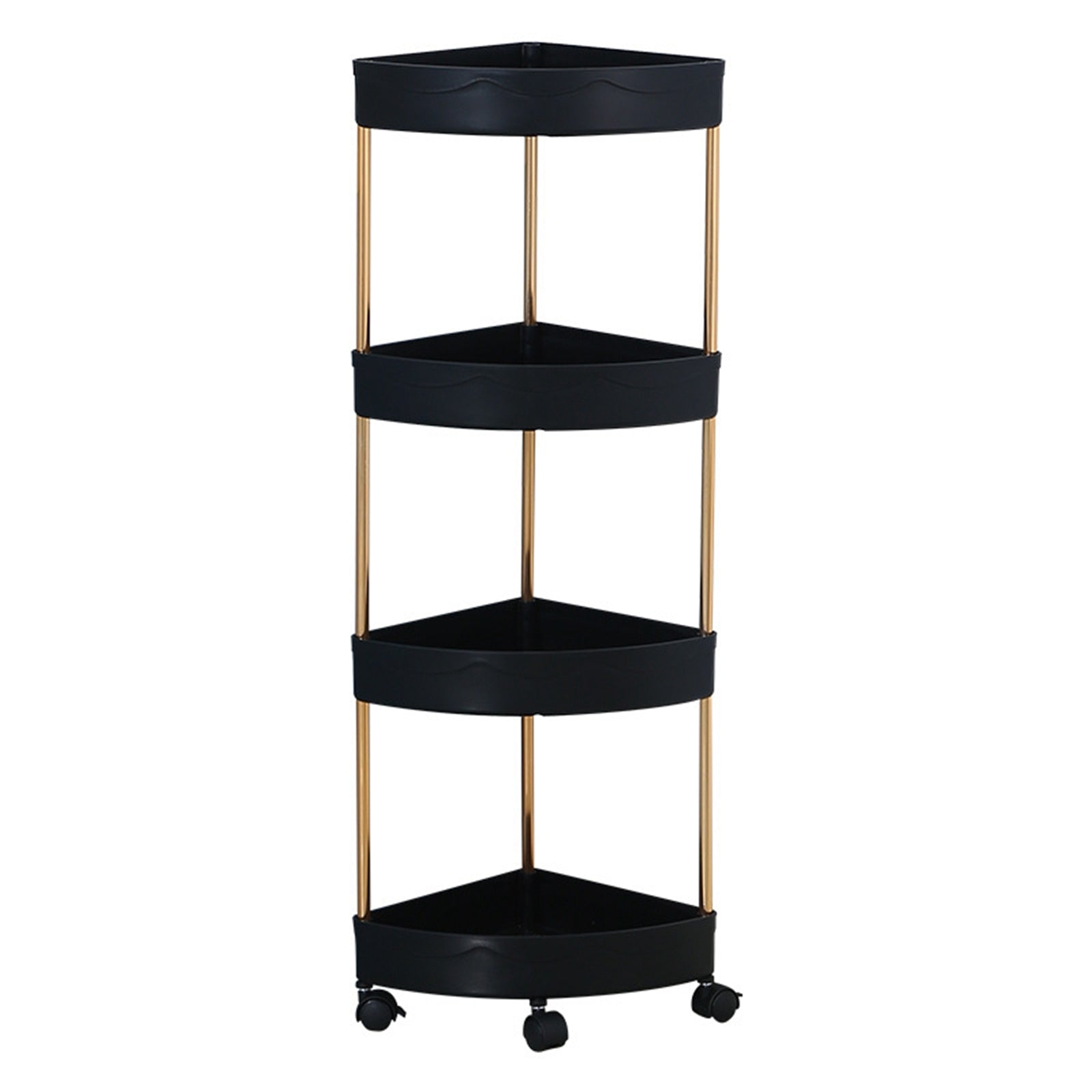 Etagère d'angle à roulette