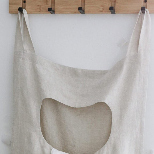 Sac à linge en Lin naturel
