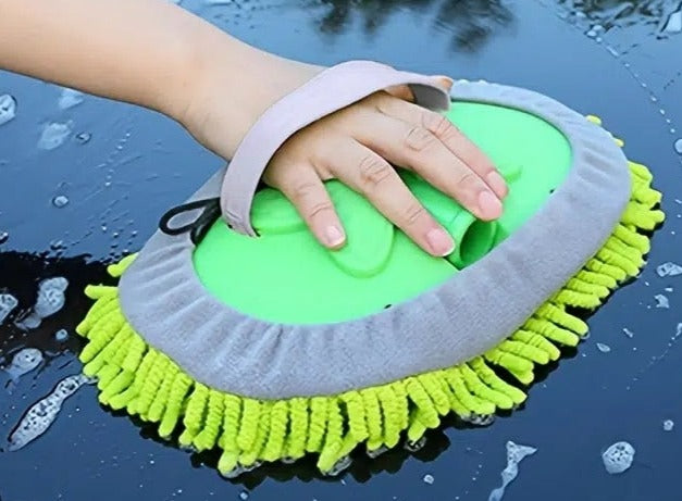 Serpillère pour voiture