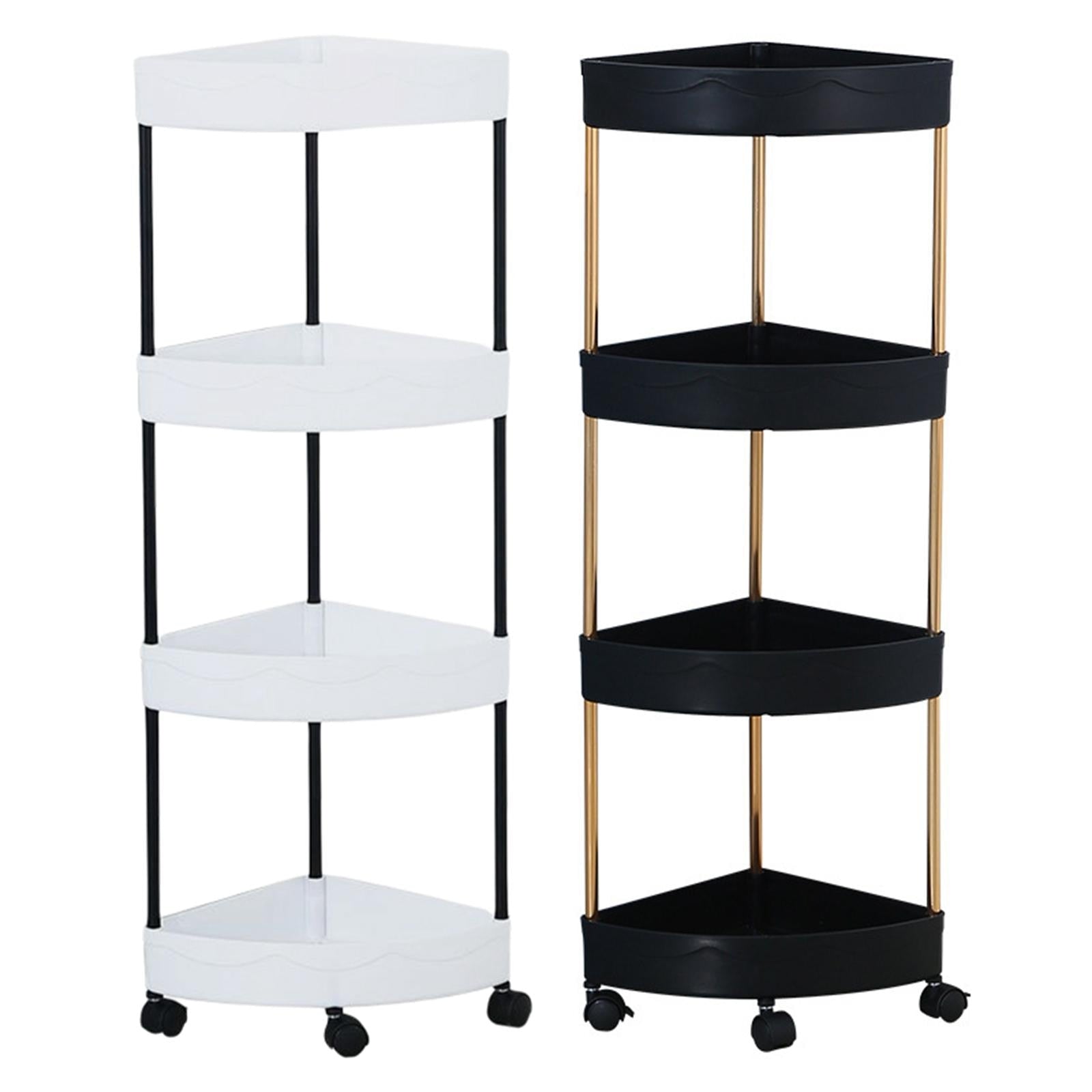 Etagère d'angle à roulette