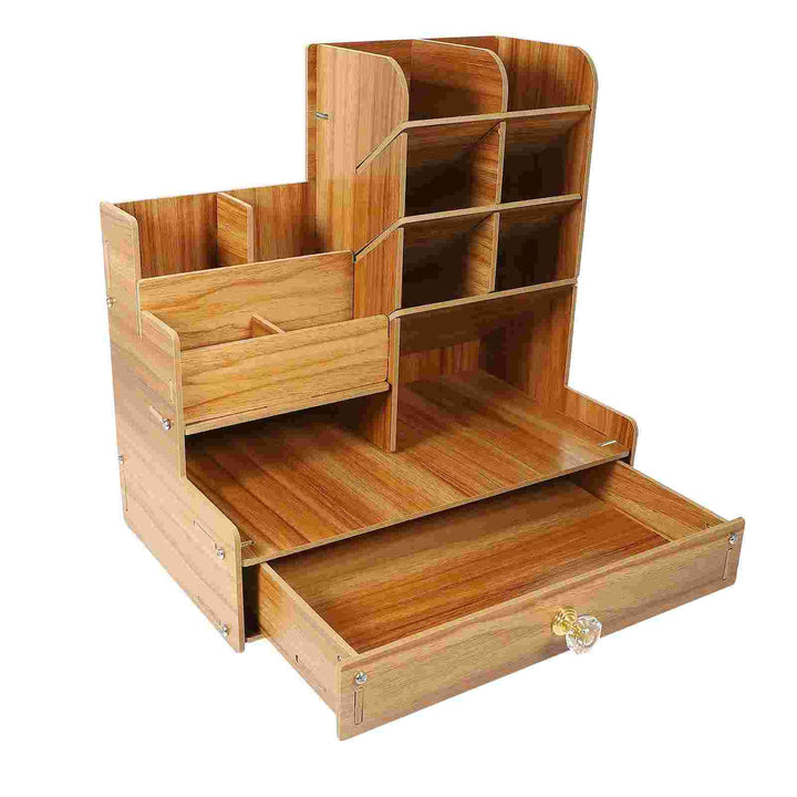 Rangement de bureau montable tout en un